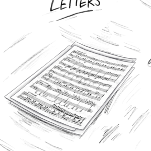 Letters - Sheet music book - (PDF)